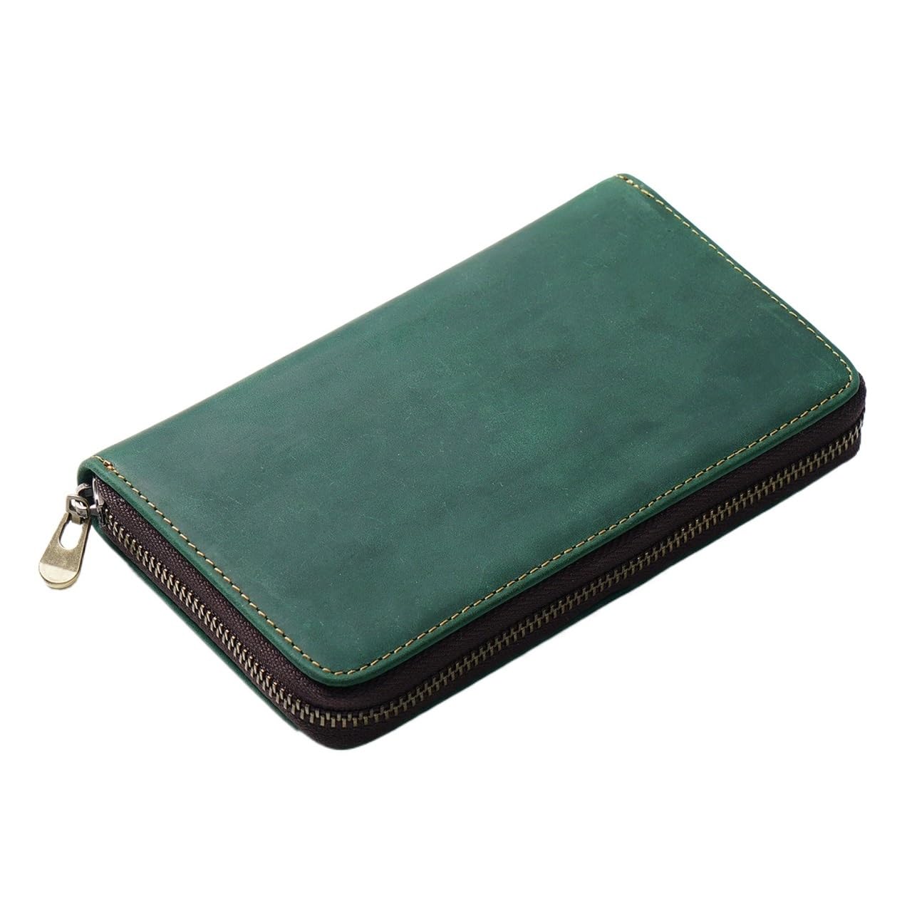 Amazon.co.jp: HANK ペンケース 大容量 レザー 筆箱 万年筆 収納 革